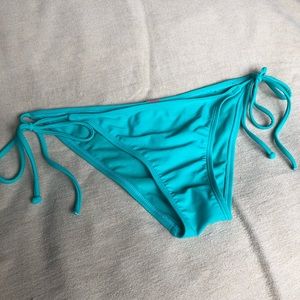 Roxy Turquoise Bikini Bottoms, size medium